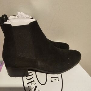 Womens steve Madden dover boots booties shoes black size 7